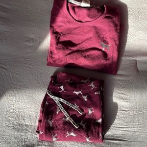 Pink Pajama Set